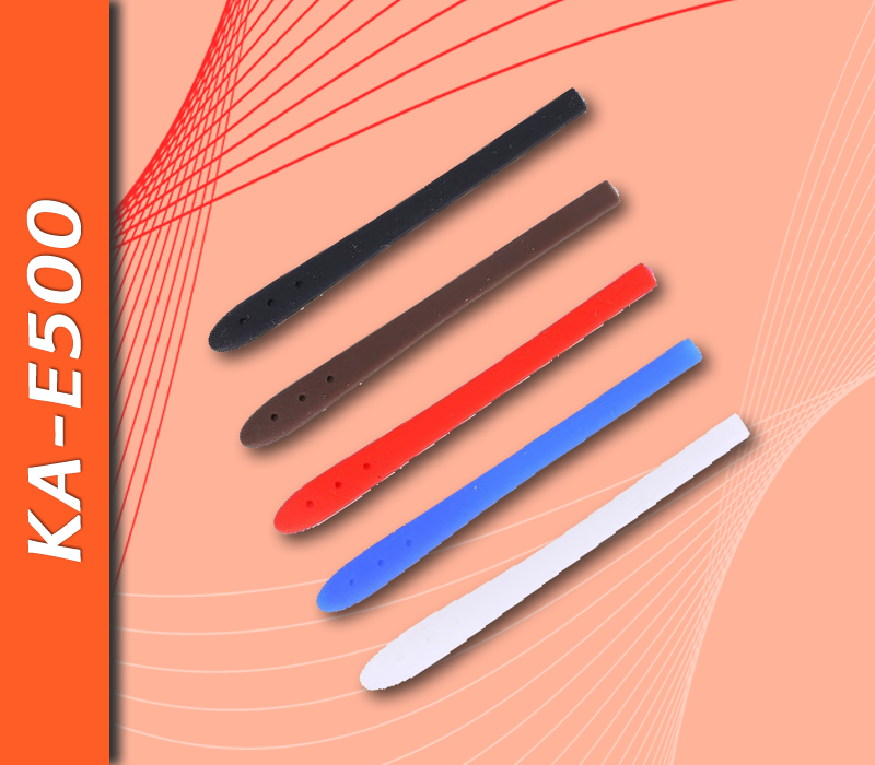 Terminales de Silicona, 5 Colores, 73mm