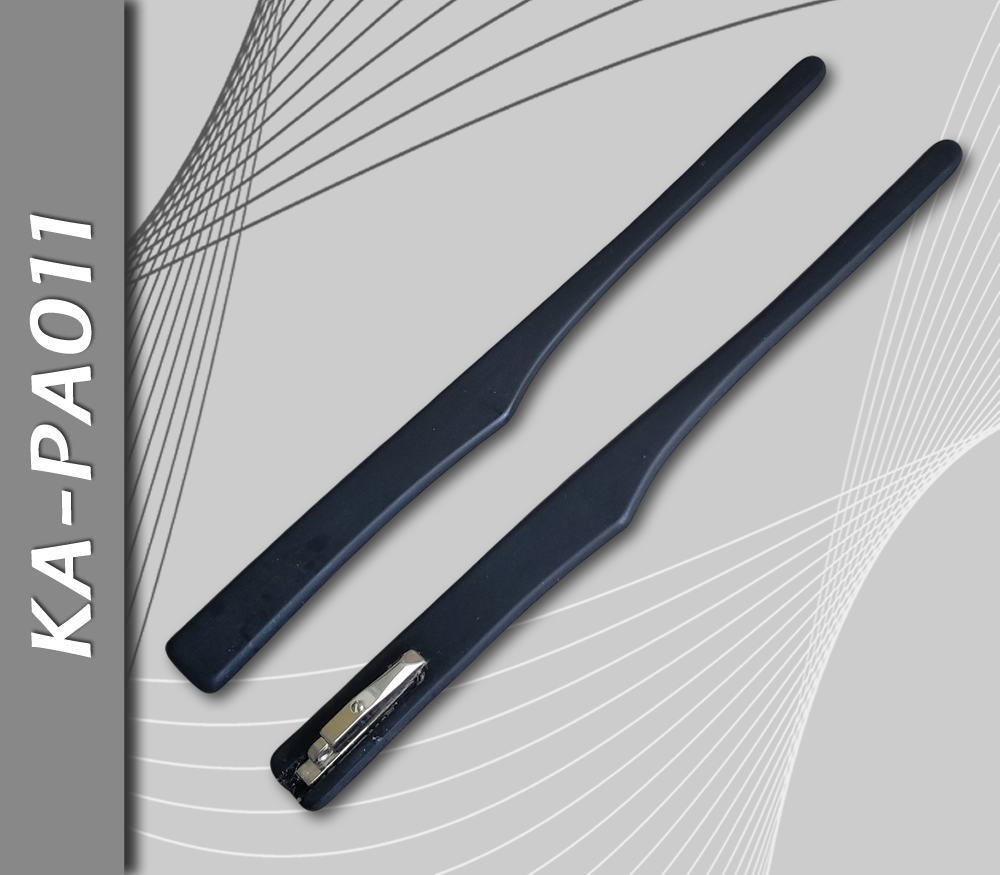 Patillas de Acetato, Negro Mate, Wayfarer