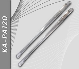 [KA-PA120] Patillas de Acetato, Transparente Brillo, Fina