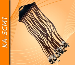 [KA-SCM-01] Set de 12 Cordones Marrones