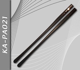 [KA-PA021] Patillas de Acetato, Negro Mate, Fina